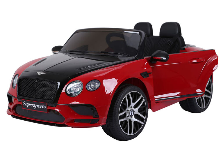 Bentley 12V Ride On - Red And Black - R Exclusive