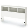 Spark Full Bookcase Headboard Pure White