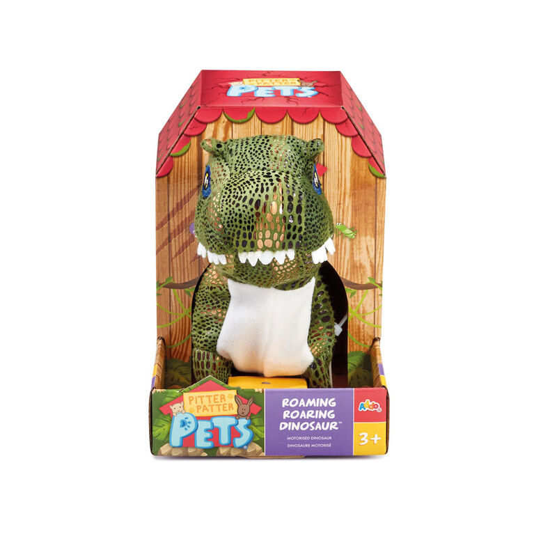 Pitter Patter Pets – Dinosaure T-Rex vert rugissant – Notre exclusivité