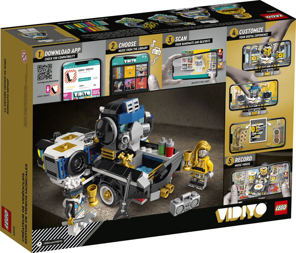 LEGO VIDIYO Robo HipHop Car 43112 387 pieces Toys R Us Canada