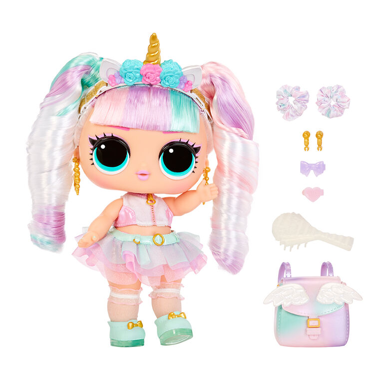 LOL Surprise Big Baby Hair Hair Hair Large 11" Doll, Unicorn
