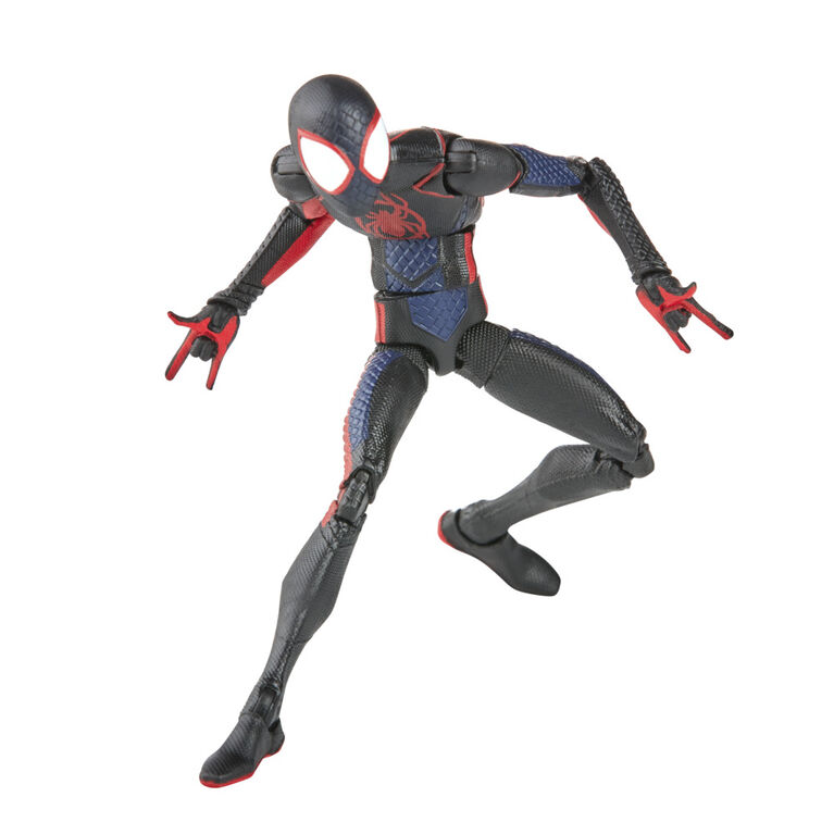Marvel Legends Series Spider-Man: Across the Spider-Verse (Part One) Miles Morales 6-inch Action Figure, 3 Accessories