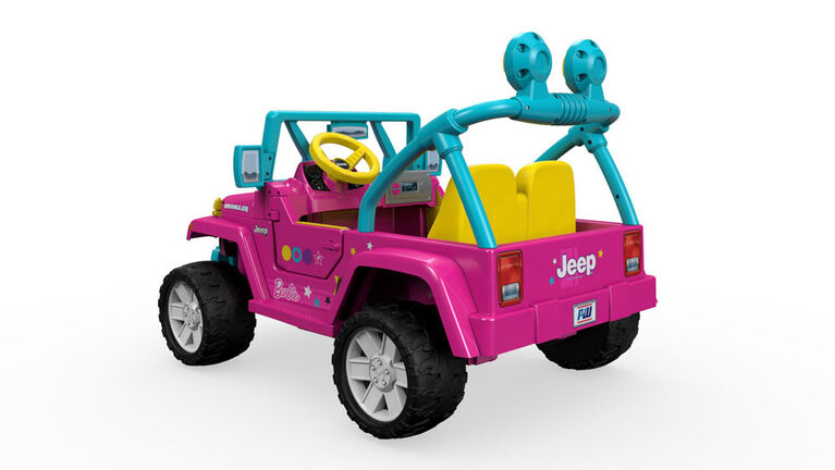 Fisher-Price - Power Wheels - Barbie - Jeep Wrangler