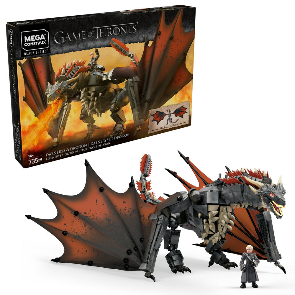 Mega Construx Game of Thrones Daenerys Drogon Toys R Us Canada