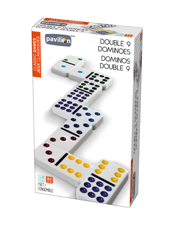 Pavilion - Classic Games Double 9 Dominos