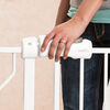 Evenflo Easy Walk-Thru Pressure-Mounted Pass-Through Gate (White)