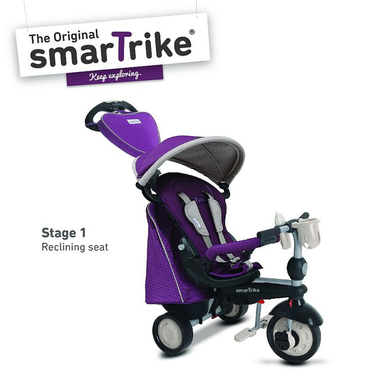 scale Metropolitan Assets SmarTrike: Infinity - Purple Convertible Trike - R Exclusive | Toys R Us  Canada