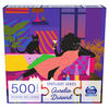 500-Piece Jigsaw Puzzle, Artist Spotlight Series Aurelia Durand, Lemon Cake, by Spin Master Puzzles - English Edition
