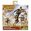 Indiana Jones Worlds of Adventure Indiana Jones with Horse Toy, 2.5 Inch Action Figure, Indiana Jones Toys