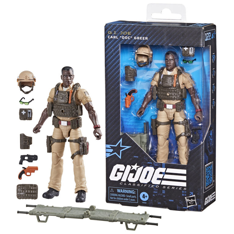 G.I. Joe Classified Series #122, Carl "Doc" Greer Action Figure