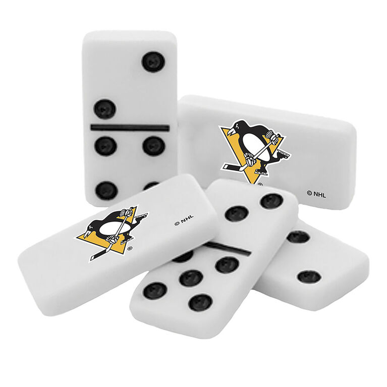 Pittsburgh Penguins Double-Six Dominoes