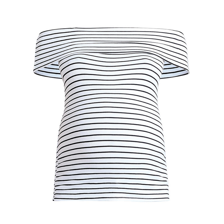 Motherhood Off The Shoulder Top