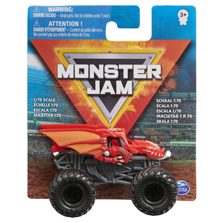 Monster Jam, Official Bakugan Dragonoid Monster Truck, 1:70 Scale