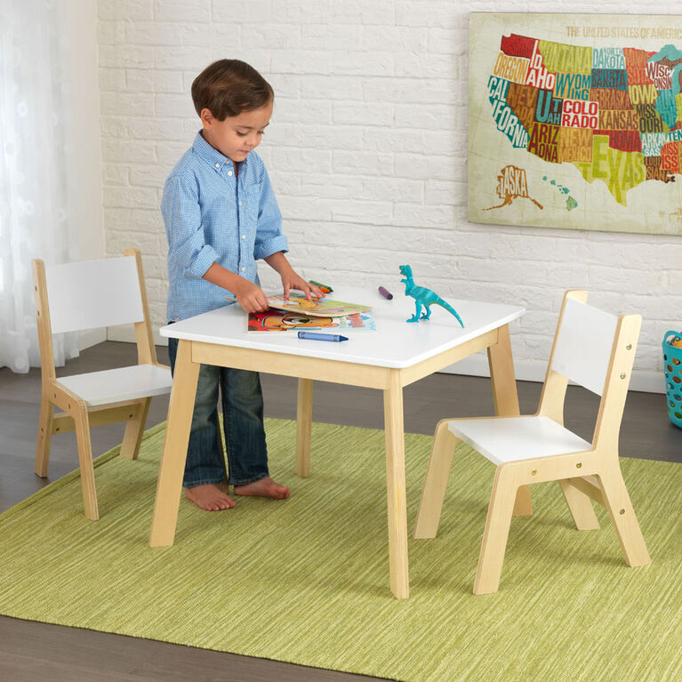 KidKraft - Modern Table & 2 Chair Set - White | Toys R Us Canada