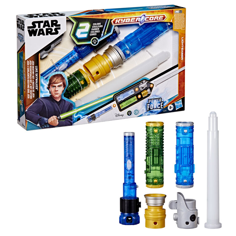 Star Wars Lightsaber Forge Luke Skywalker Jedi Destiny Lightsaber Set - R Exclusive