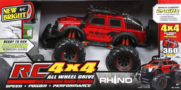 New Bright R/C 4X4 Rhino - Assortment May Vary