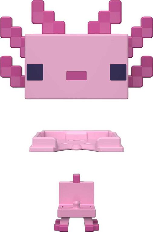 Minecraft -Mini Têtes de créatures -Figurines articulées du jeu vidéo