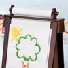 KidKraft - Deluxe Wooden Easel - Espresso