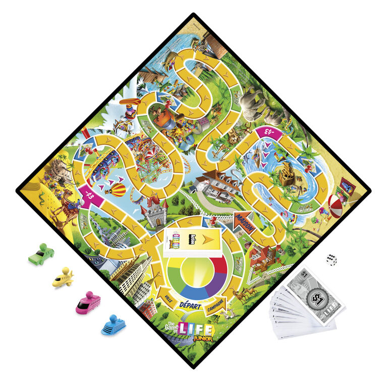 The Game of Life Junior Board Game