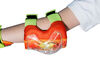 Flybar AERO Elbow Knee and Wrist Guard Junior Safety Set for Ages 5 to 10 (Orange)