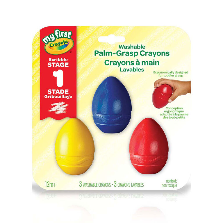 Crayola - Les crayons à main My First de Crayola