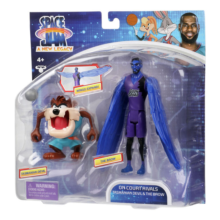 Duo De Figurines Space Jam : Nouvelle Ère S1 - Taz Et The Brow