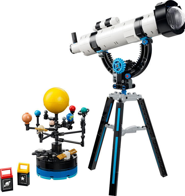 LEGO Creator 3 en 1 Le T&eacute;lescope d'Exploration Spatiale, Se Transforme en Microscope ou en OVNI 31378