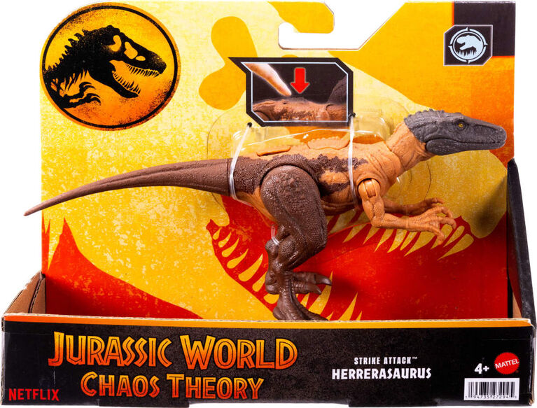 Jurassic World Strike Attack Herrerasaurus Dinosaur Toy