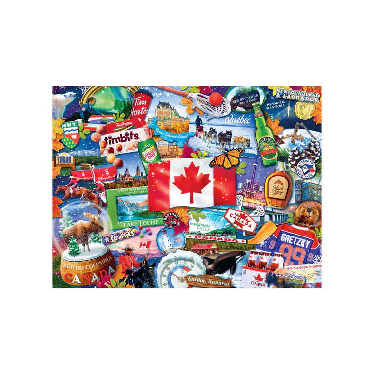 Masterpieces Puzzle Company Greetings From Canada - casse-tête de 550 pièces