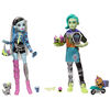 Monster High Deuce + Frankie Coffee Break Dolls