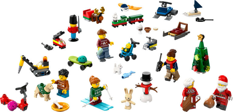 LEGO City Le calendrier de l'Avent 2024 60436