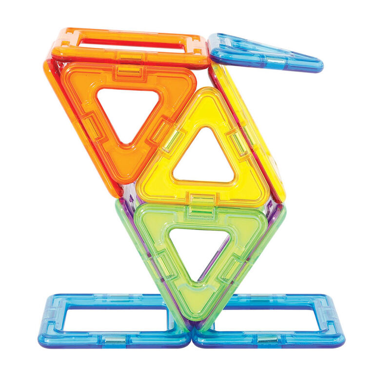 Magformers Milo's Mansion Set, Rainbow Colors