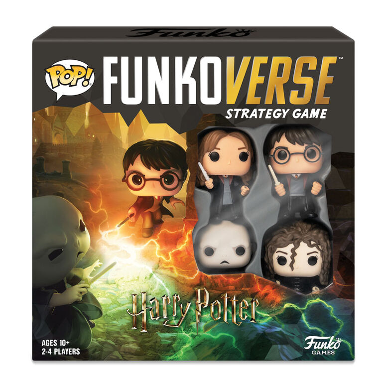 Funkoverse Strategy Game: Harry Potter 4-Figure Pack (2-4 Players) - English Edition