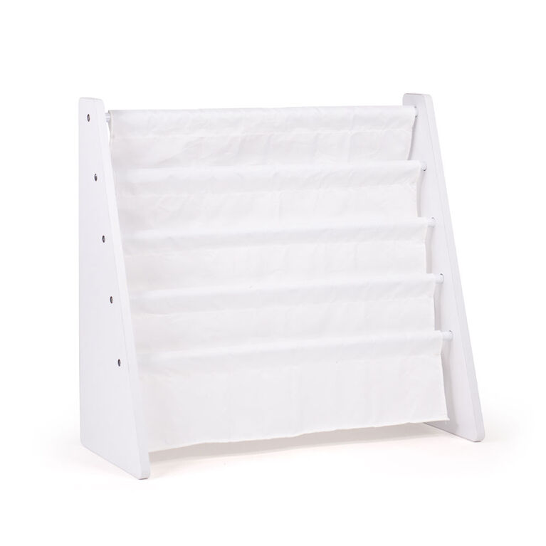 Kids 4 Tier Book Bookshelf, White