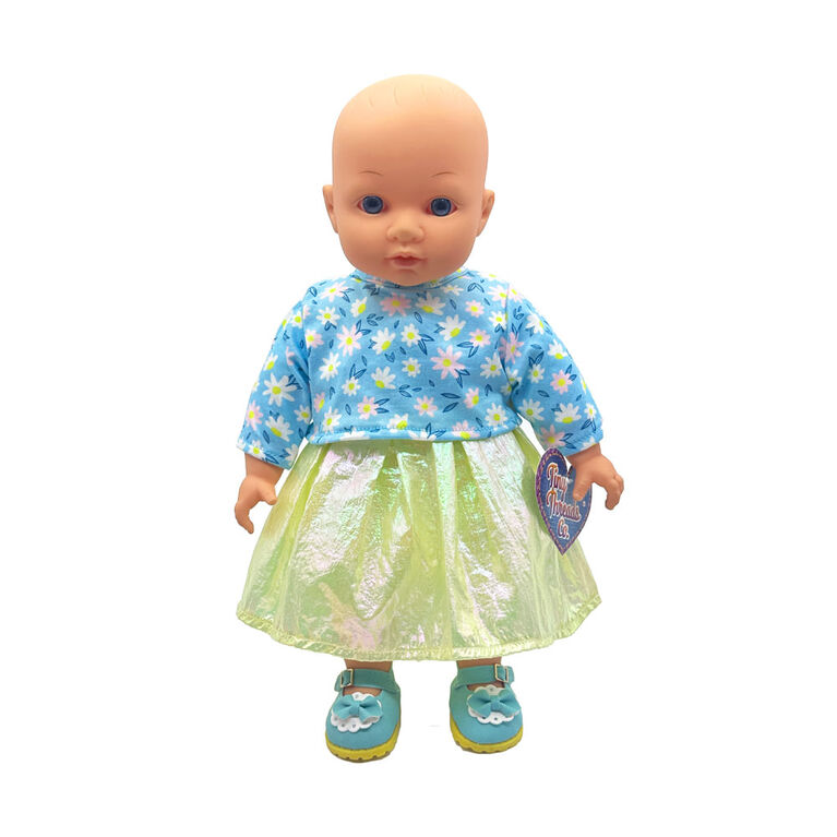 Top, Skirt, and Shoes for 36cm Doll