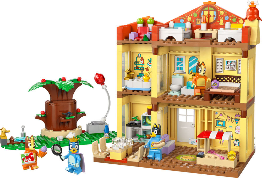 LEGO Bluey: Bluey's Family House - Toddler Toy for Boys, and Girls Ages 4+ - 11203
