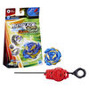 Beyblade Burst QuadDrive, Starter Pack avec toupie Salvage Valtryek V7 type attaque/endurance et lanceur
