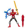 Power Rangers Beast Morphers - Figurine jouet de 15 cm Ranger rouge Beast-X de la série télé Power Rangers