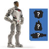 DC Comics, 4-Inch CYBORG Action Figure with 3 Mystery Accessories, Adventure 1