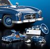 Mattel - Brick Shop - Hot Wheels - Mercedes-Benz 300 SL, 1 600 pièces