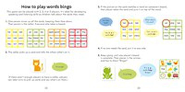 Words Matching Games and Book     - Édition anglaise