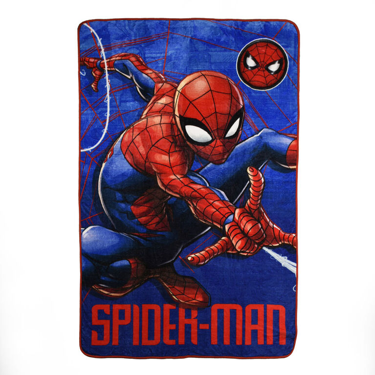Marvel Spiderman Kids Oversized Blanket, (60x90)