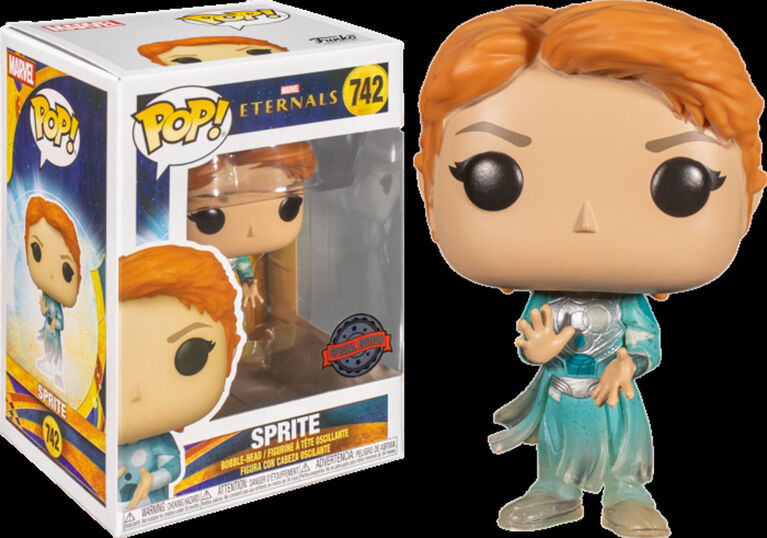 Figurine en Sprite par Funko POP! Eternals - Notre exclusivité