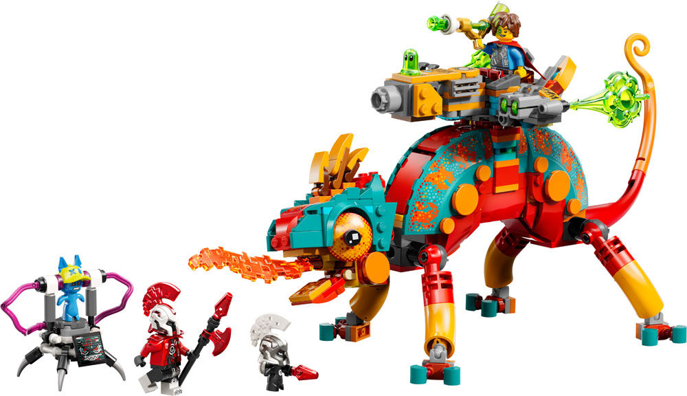 LEGO DREAMZzz Mateo's Fire Chameleon Building Toy for Kids - Gift for Boys & Girls, Ages 7+ - 71492