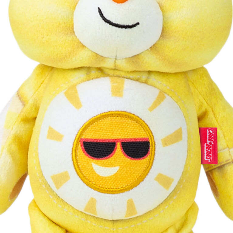 Care Bears Fun Size Denim Plush (Eco Friendly) - Funshine Bear - R Exclusive