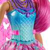 Barbie Dreamtopia Fairy Doll, 12-inch, Pink Hair, with Wings and Tiara
