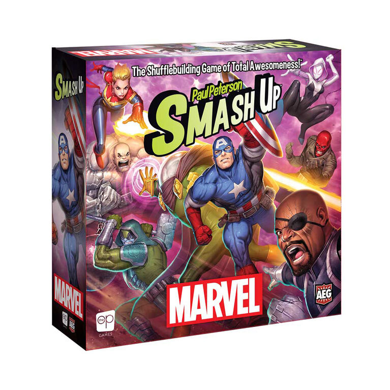 Smash Up: Marvel Jeu De Cartes - Édition anglaise