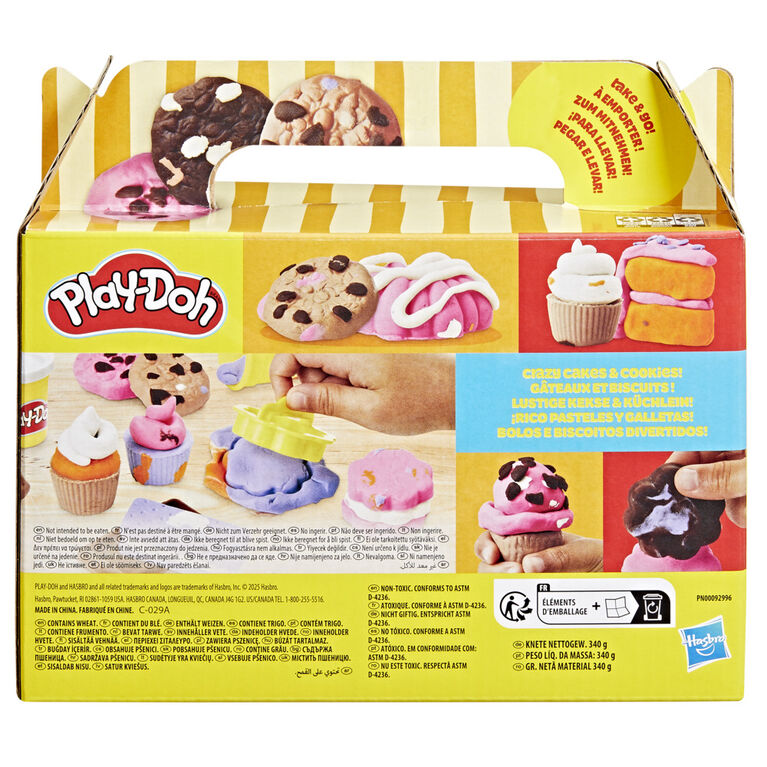 Play-Doh Jolies pâtisseries, coffret de pâte à modeler