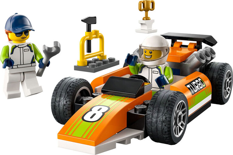 LEGO City La voiture de course 60322 Ensemble de construction (46 pièces)