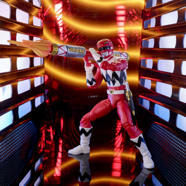 Power Rangers Lightning Collection Lost Galaxy, figurine de gamme Ranger rouge